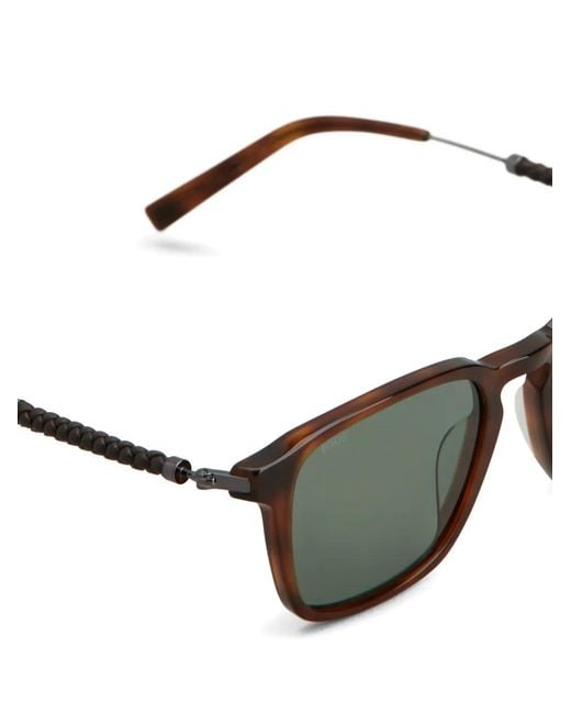 Tod's Green Square-Frame Sunglasses for men