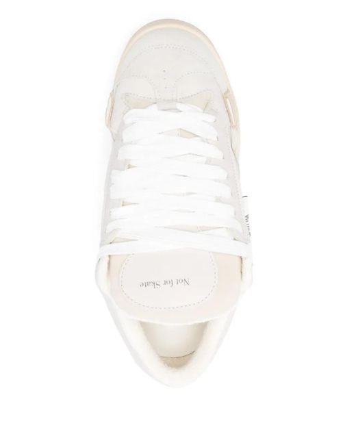 メンズ Santha パネル スニーカー White