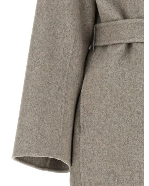 The Row Gray 'Ilde' Coat