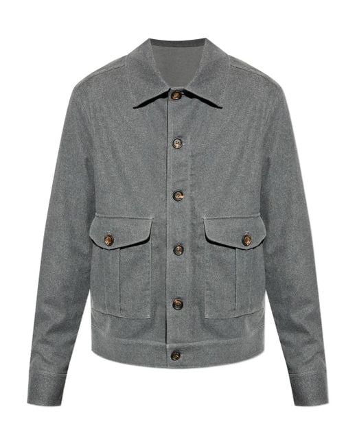 Eleventy Jacke mit Klappentasche in Gray für Herren