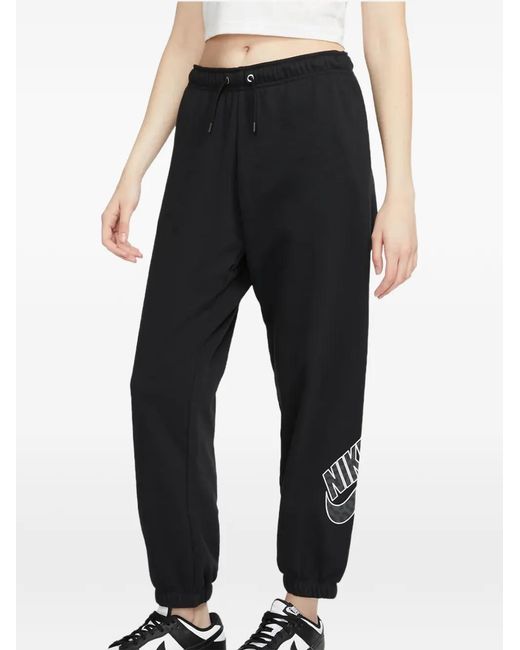 Nike Black Drawstring Track Pants