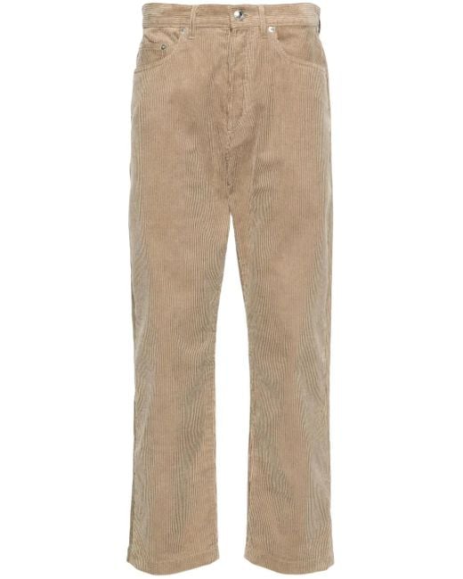 A.P.C. Natural Achille Corduroy Trousers for men
