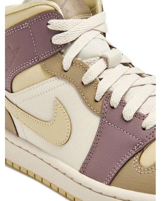 Nike Pink Air Jordan 1 Mid Sneakers
