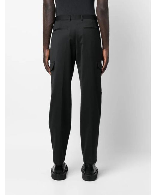 メンズ Calvin Klein テーラード カーゴパンツ Black