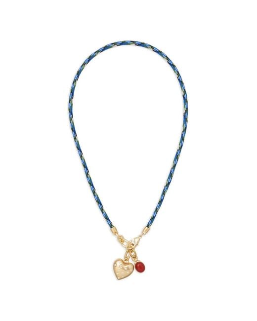 Roxanne Assoulin Blue The Happy Cord Necklace