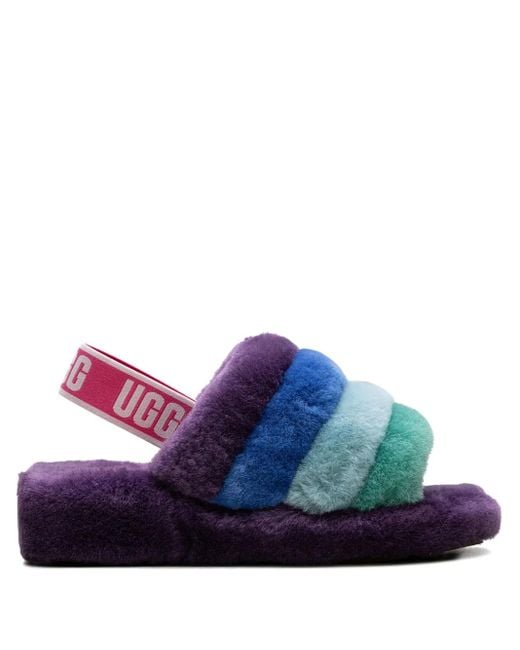 Sandales Fluff Yeah Slide Ugg en coloris Blue