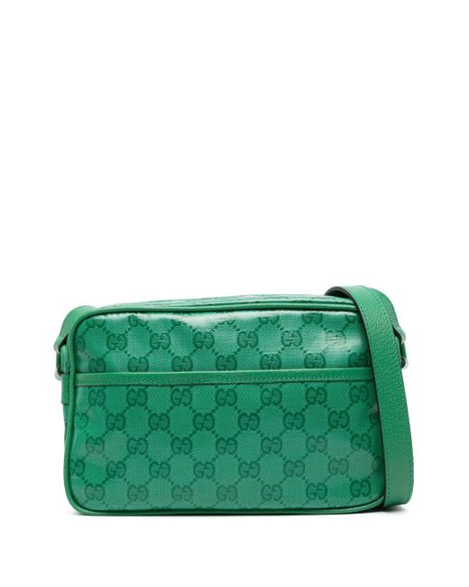 Borsa a spalla GG di Gucci in Green da Uomo