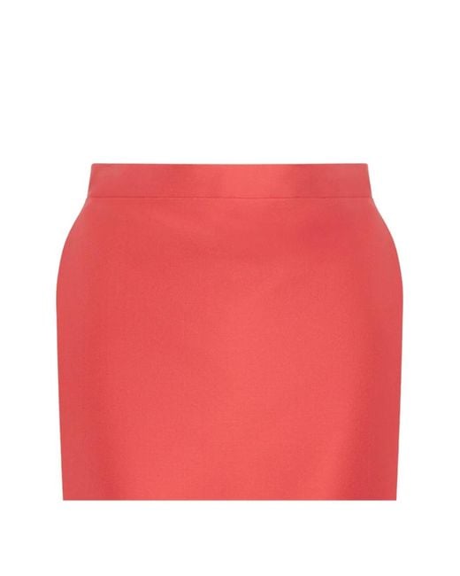 Violante Nessi Red Dorothy Panelled Mini Skirt