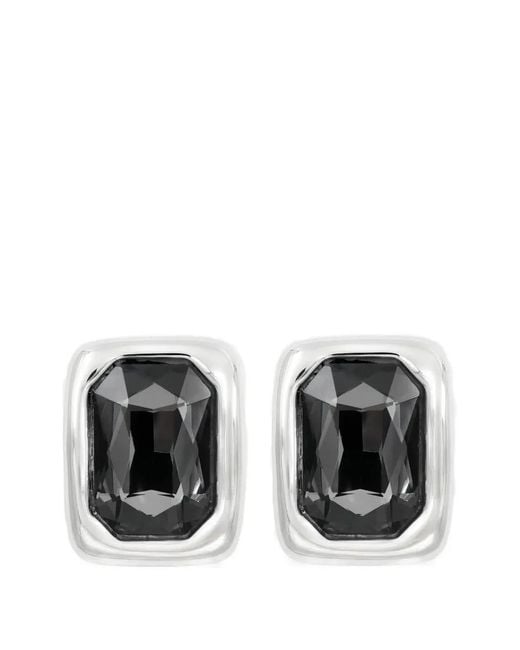 Essentiel Antwerp レディース ブラック ラインストーン ピアス