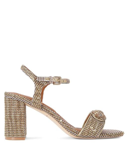 Kurt Geiger Kensington Langley 75mm サンダル Metallic