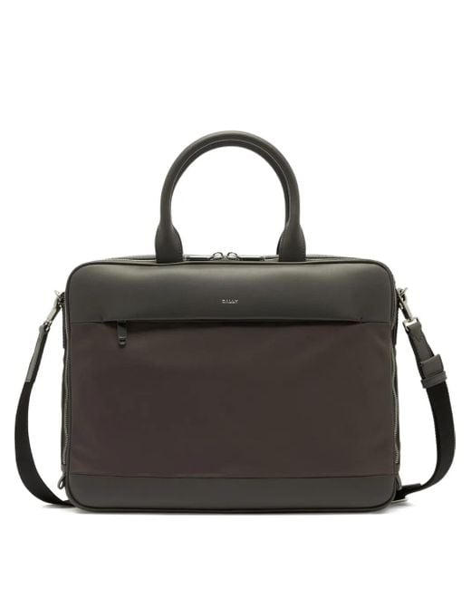 Bally Black Vogel Briefcase for men