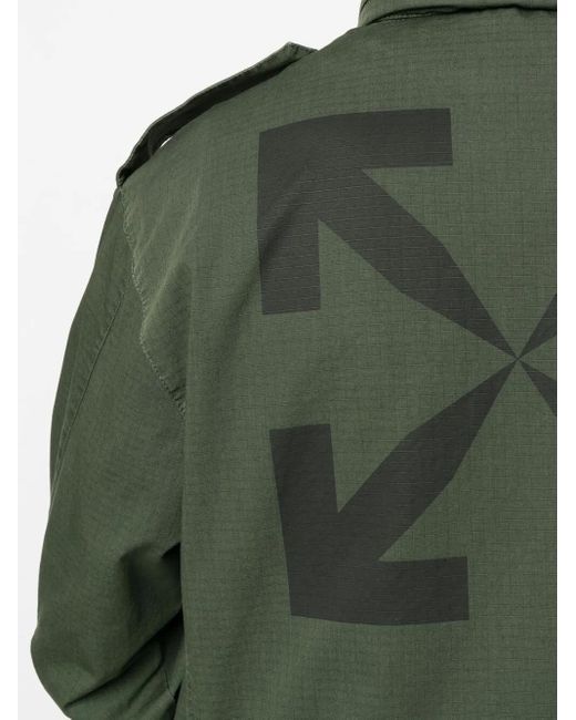 Off-White c/o Virgil Abloh Off White Jackets Green for men