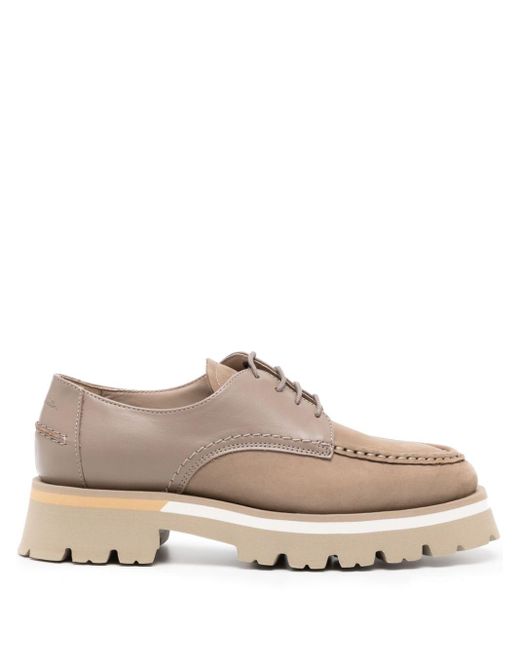Paul Smith Brown Argon Lace-up Leather Shoes