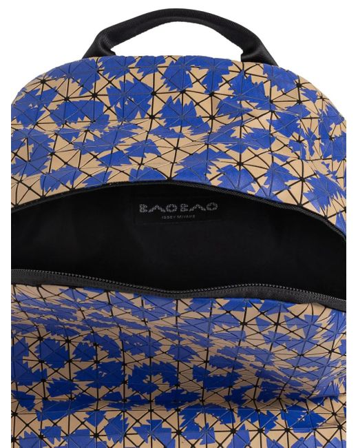 Mochila Con Motivo Geométrico Issey Miyake de hombre de color Blue
