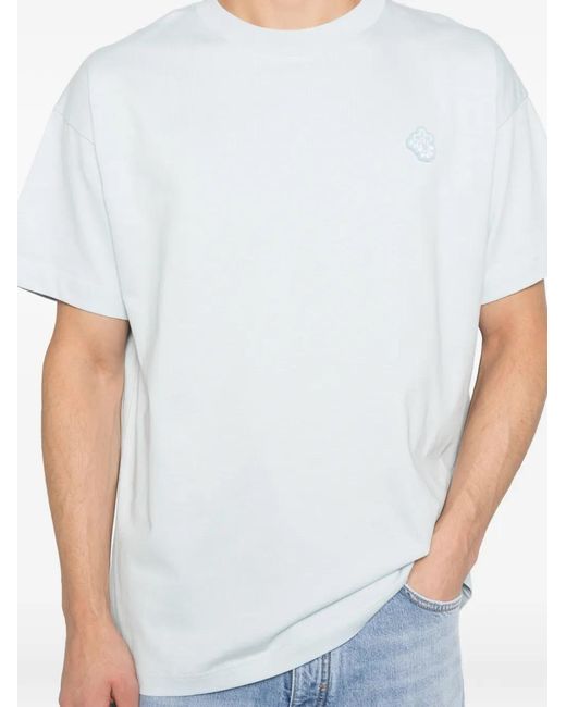 flâneur White Logo-Patch T-Shirt for men