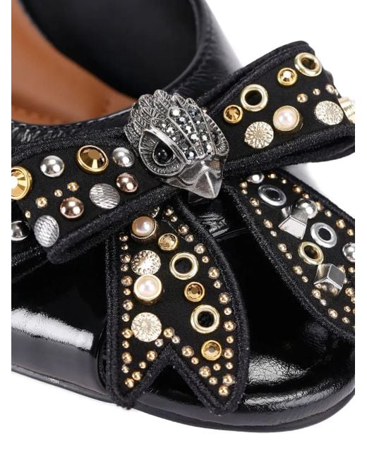 Mules Belgravia À Talon Kurt Geiger en coloris Black