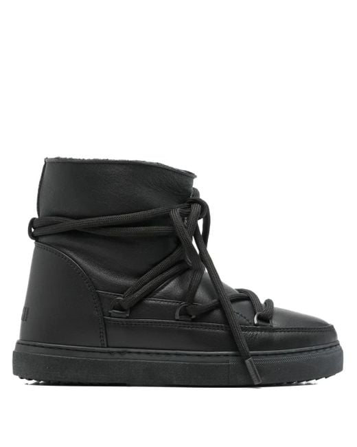 Inuikii Black Grape Ankle Boots