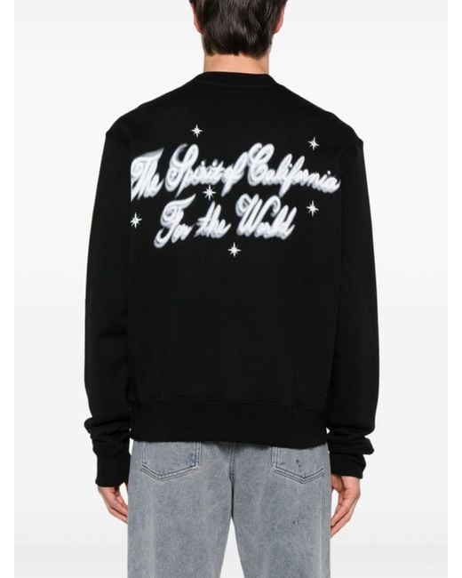Amiri Sweater Met Logoprint in het Black voor heren