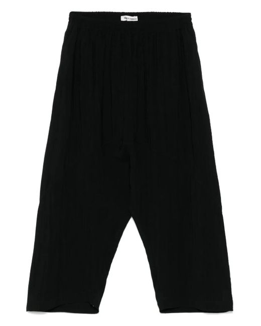 Henrik Vibskov Black Frown Trousers