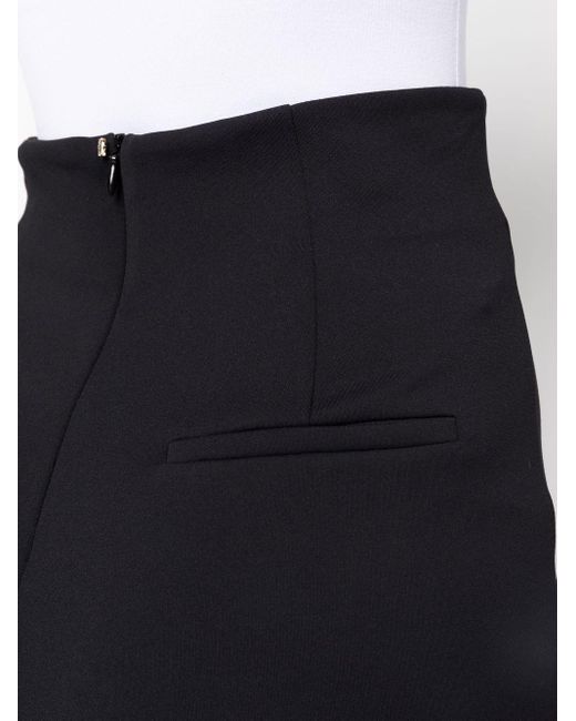 Pantalon évasé à taille haute Sportmax en coloris Black