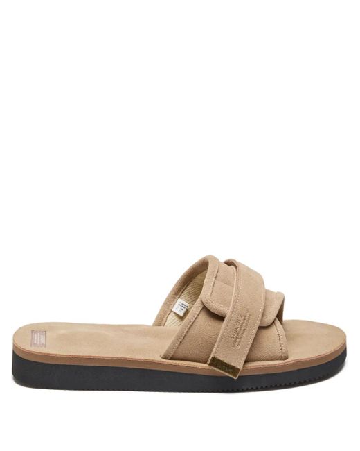 メンズ Suicoke スエード サンダル Brown