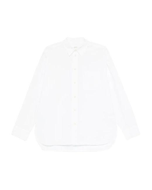 Camisa con botones 6397 de color White
