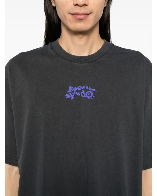 A Bathing Ape Black Logo-Print T-Shirt for men