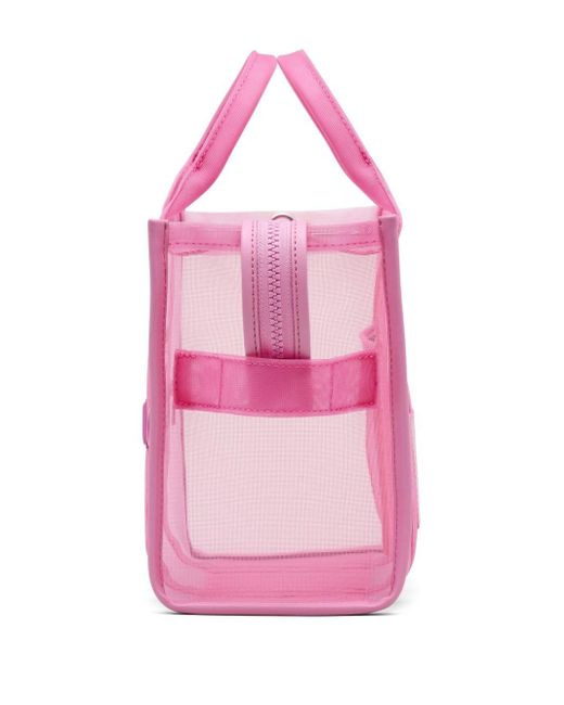 Marc Jacobs The Small Mesh Kleine Shopper in het Pink