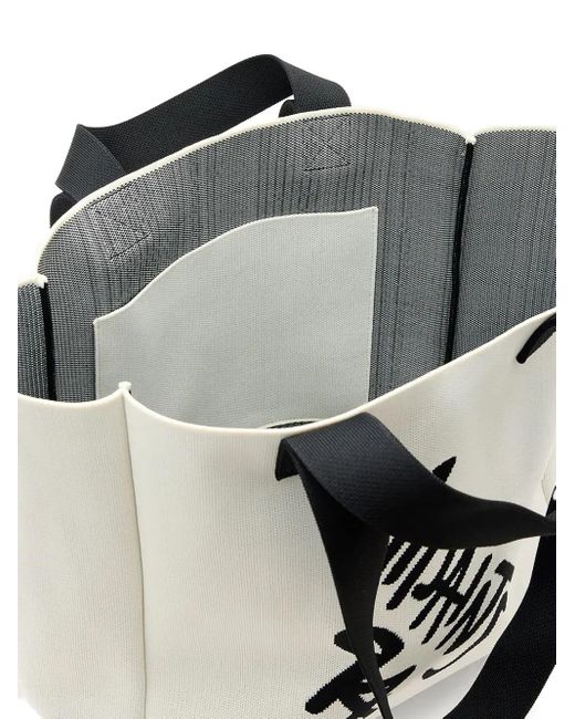 Borsa Tote Izzy Con Logo di AllSaints in White