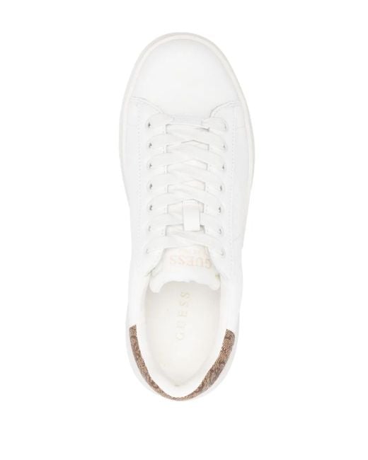 Guess White Elbina Sneakers