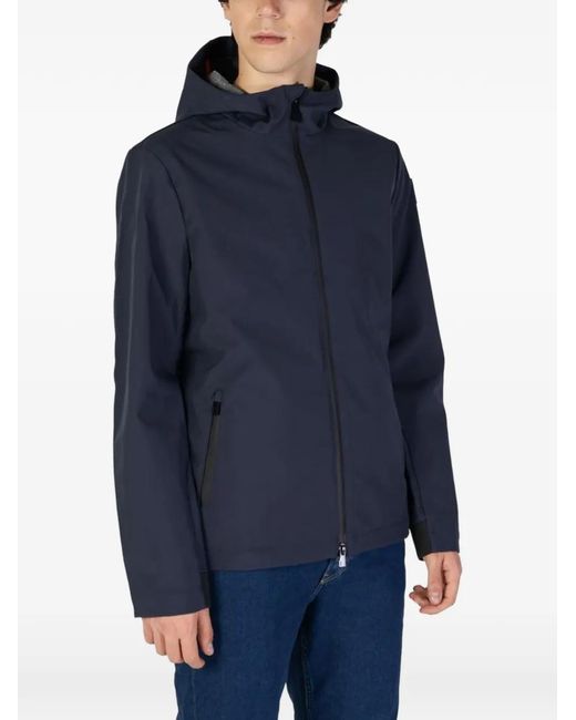 Suns Blue Softshell Hooded Jacket for men