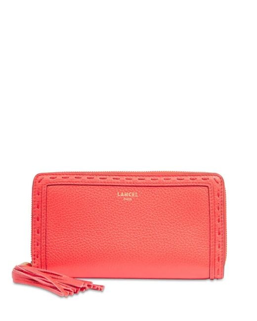 Lancel Red Premier Flirt Wallet