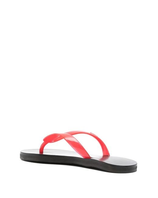 Ancient Greek Sandals Pink Saionara Jelly Flip Flops