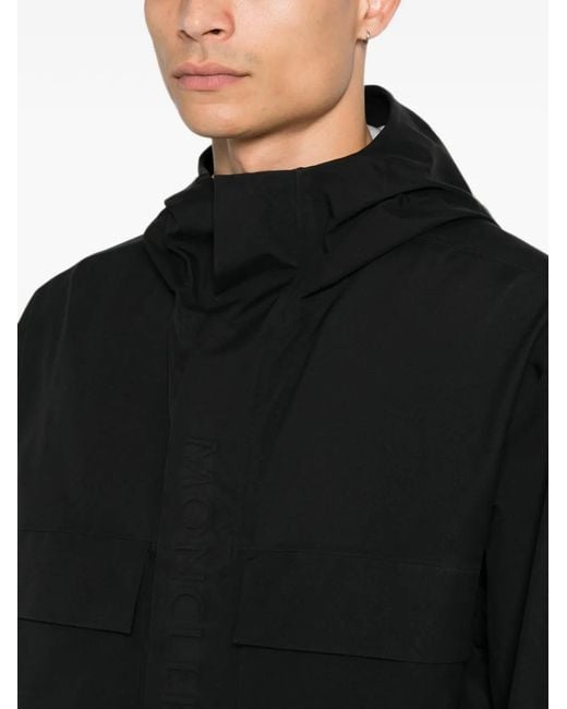 Moncler Black Antermoia Hooded Jacket for men