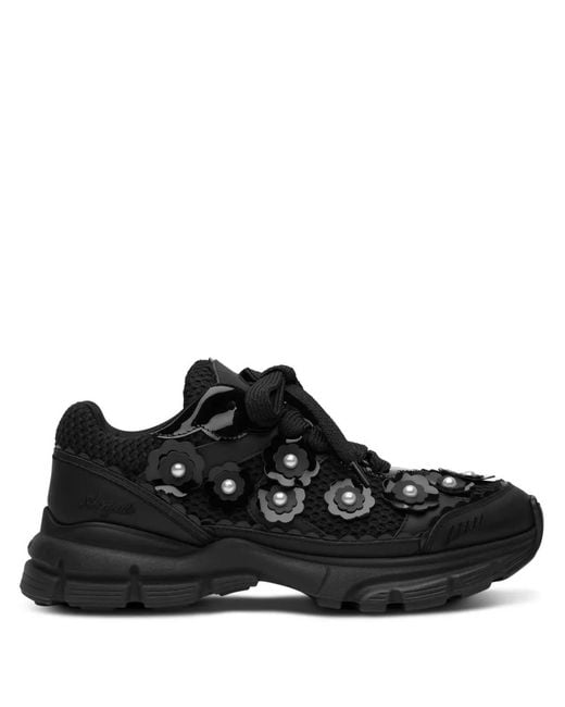 Axel Arigato Black Marathon Flwr Runner Sneakers