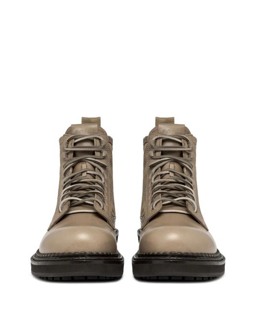 Buttero Brown Leather Boots for men