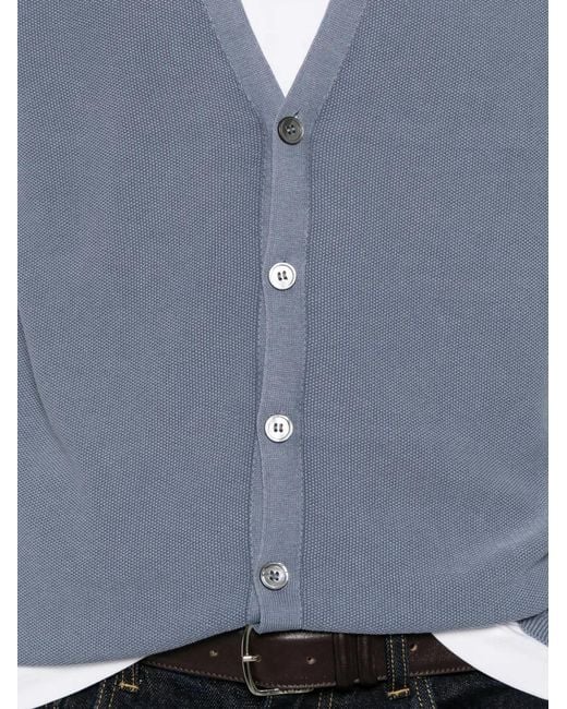 Chaleco Con Botones Gran Sasso de hombre de color Blue