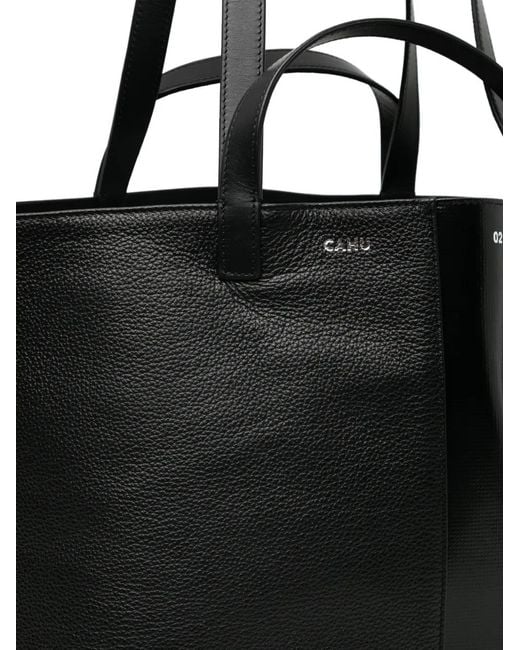 CAHU Black Le Pratique Tote Bag