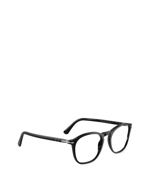 Persol Black Square-Frame Glasses for men