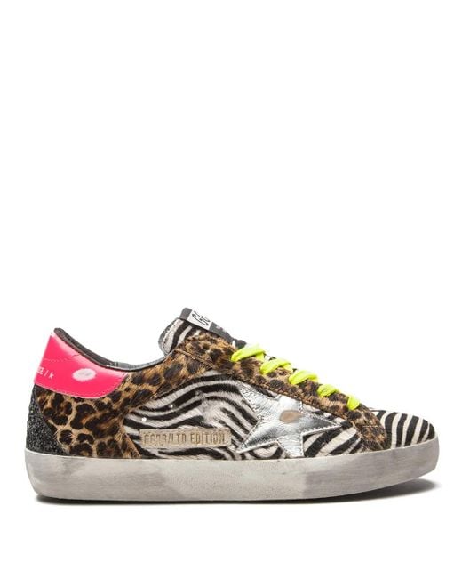 Golden Goose Deluxe Brand Black Super-Star Low-Top Sneakers