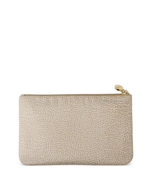 Borbonese Natural Classica Clutch Bag