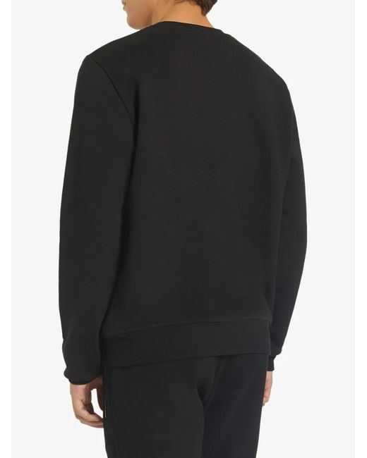 Giuseppe Zanotti Black Dragon Crystal Sweatshirt for men