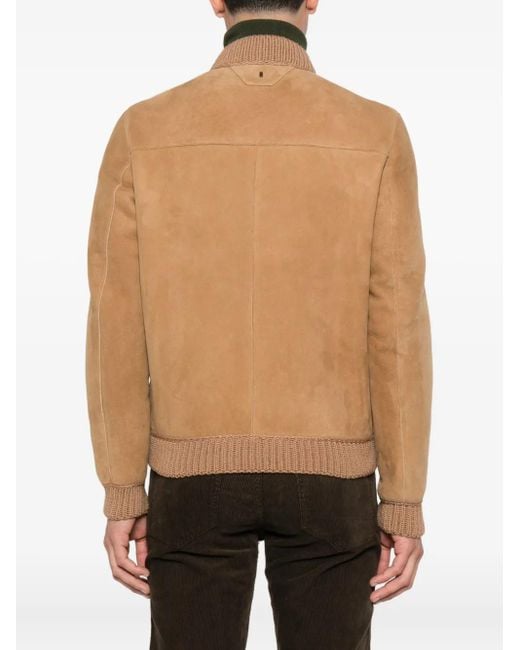 Veste En Daim À Boutonnière Salvatore Santoro pour homme en coloris Natural