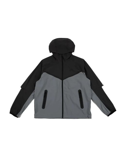 Nike Black Tech Hooded Jacket for men