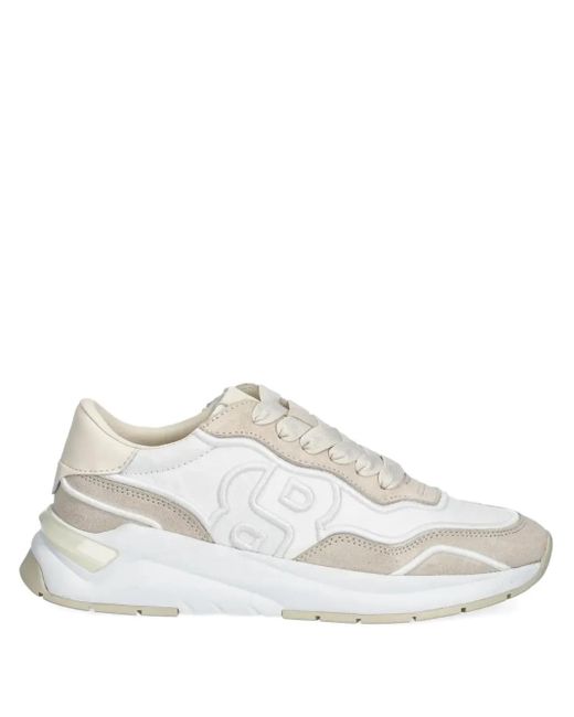 Boss White Sneakers Mit Dicker Sohle
