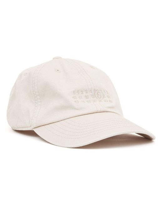 MM6 by Maison Martin Margiela Natural Cotton Cap for men