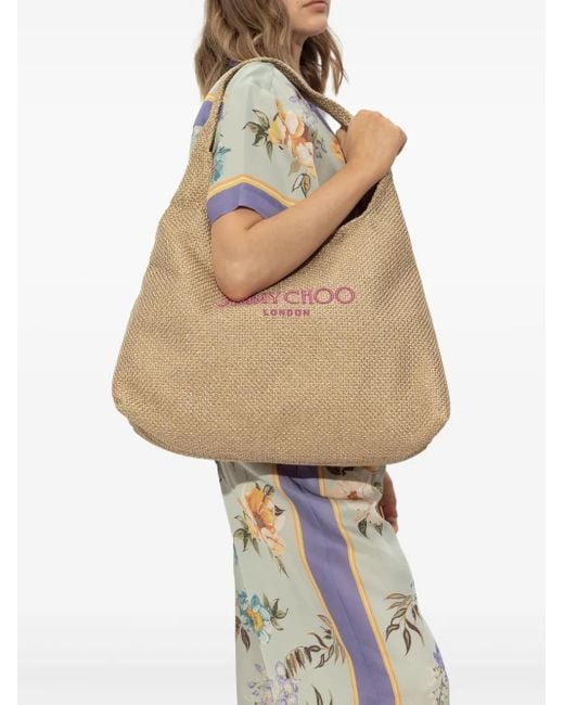 Jimmy Choo Natural Bag Diamond Large