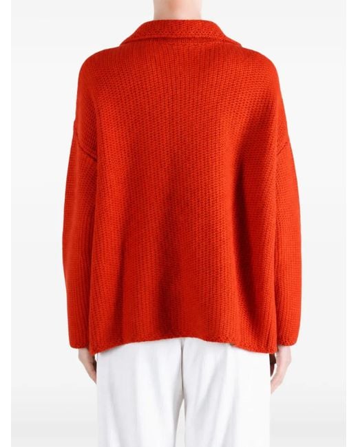 Casey Casey Red Rover Chunky-Knit Cardigan