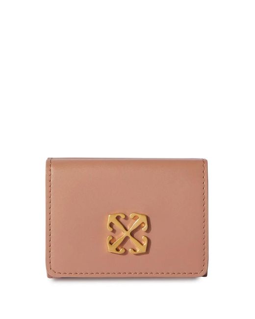 Off-White c/o Virgil Abloh Natural Jitney Leather Wallet