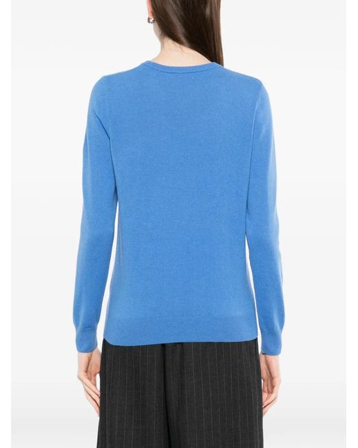 N.Peal Cashmere Blue Evie Jumper